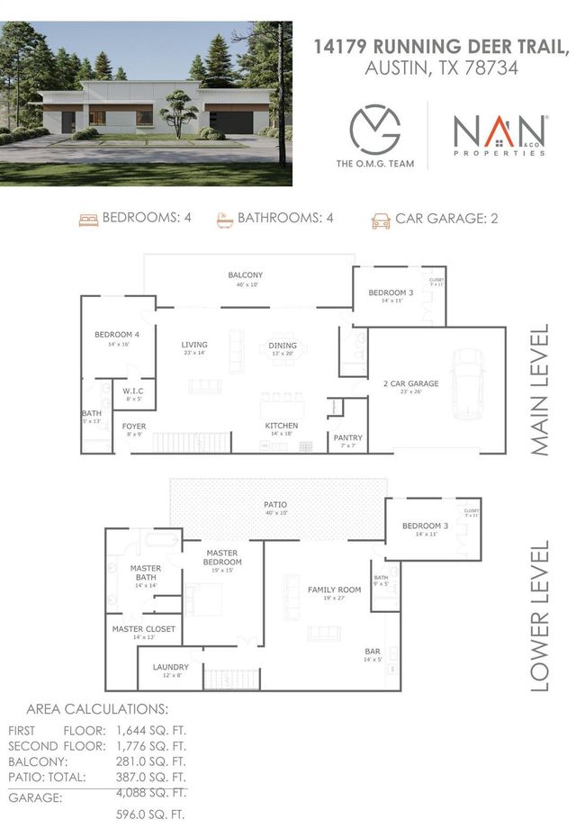 14179 Running Deer Trl, House other with 4 bedrooms, 4 bathrooms and null parking in Austin TX | Image 28
