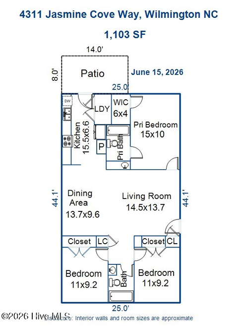 4311 Jasmine Cove Way, Wilmington, NC, 28412-2088 | Card Image
