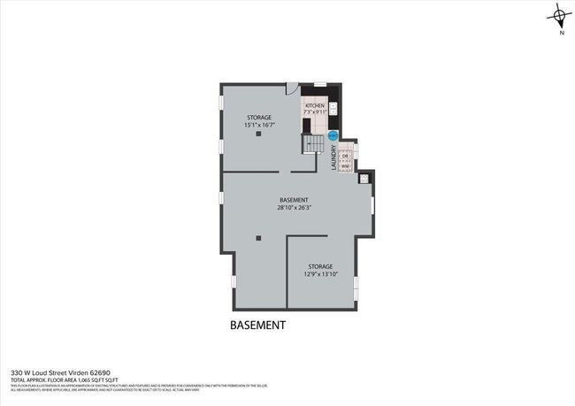 330 W Loud St, House other with 4 bedrooms, 1 bathrooms and null parking in Virden IL | Image 13