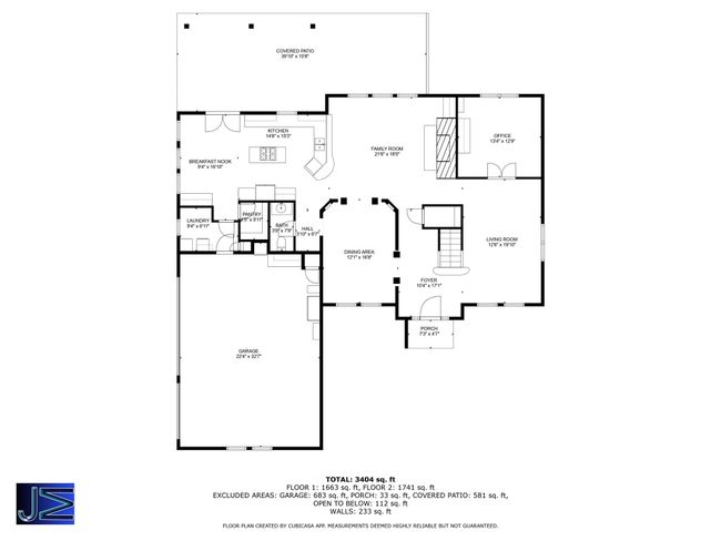 View of home 1st floor plan | Image 36