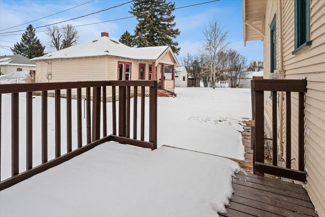 View of snow covered deck | Image 22