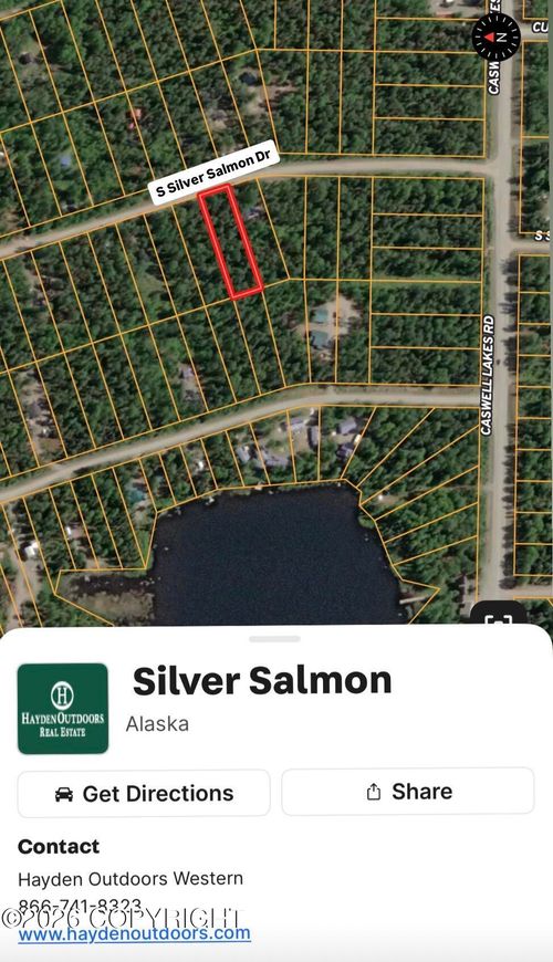 48956 S Silver Salmon Dr, Willow, AK, 99688 | Card Image