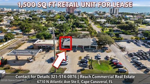 c-6710 N Atlantic Ave, Cape Canaveral, FL, 32920-3854 | Card Image