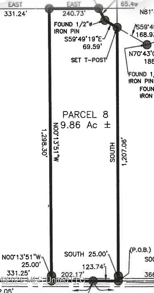 Parcel 8 Cox Road, Wiggins, MS, 39577 | Card Image