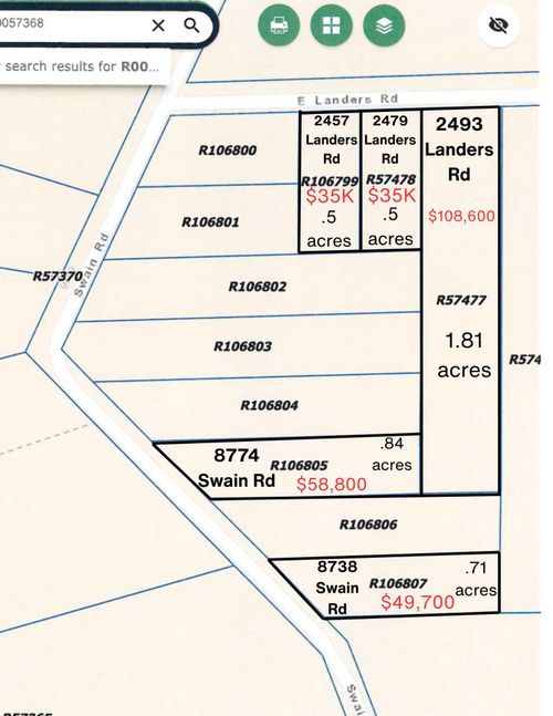 2493 E Landers Road, San Angelo, TX, 76905 | Card Image