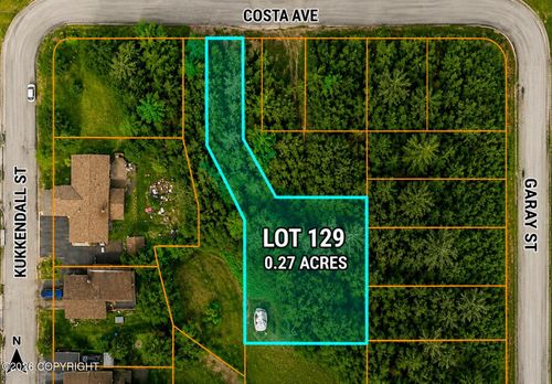Lot 129 Costa Ave, Fairbanks, AK, 99709-2207 | Card Image