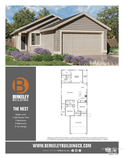 3322 Helios St, Caldwell, ID, 83607-1234 | Card Image