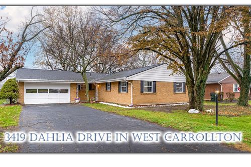 3419 Dahlia Dr, West Carrollton, OH, 45449-2951 | Card Image