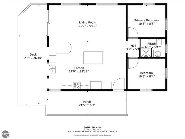 4085 Maple Rd, House other with 2 bedrooms, 1 bathrooms and null parking in Lupton MI | Image 28