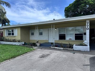 770 Nw 38th St, House other with 3 bedrooms, 2 bathrooms and null parking in Oakland Park FL | Image 1