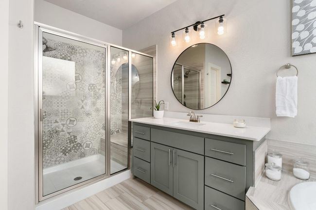 Full bathroom with an oversized walk in shower. | Image 20