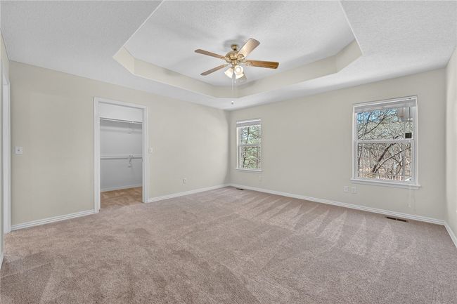 Master Bedroom with trey ceiling. | Image 10