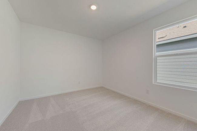 Empty room featuring light carpet and recessed lighting | Image 16