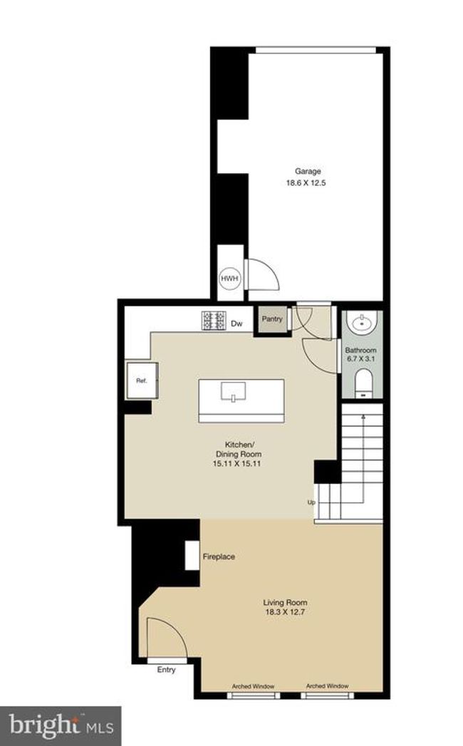 42252 Black Rock Ter, Townhouse with 2 bedrooms, 3 bathrooms and null parking in ALDIE VA | Image 25