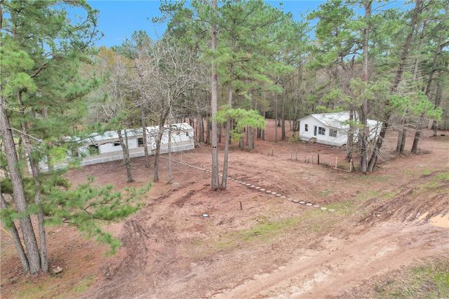 View of yard featuring a wooded view | Image 4