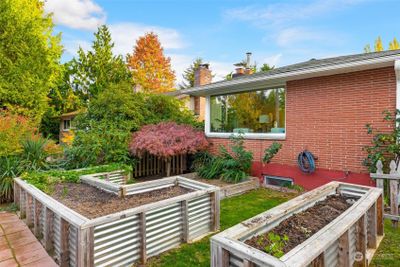 Wonderful raised garden beds in front. | Image 3