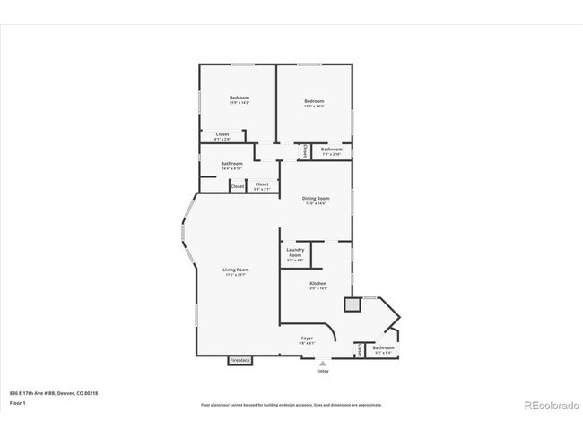 1A - 836 E 17 Th Ave, House attached with 2 bedrooms, 3 bathrooms and null parking in Denver CO | Image 30
