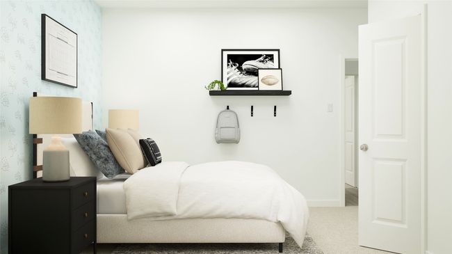Carpeted bedroom featuring baseboards | Image 15