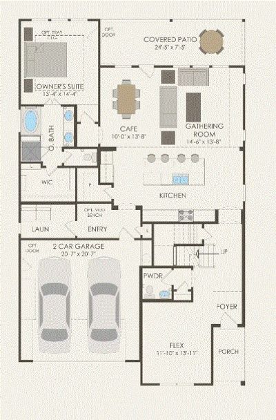 Pulte Homes, Beaumont floor plan | Image 2