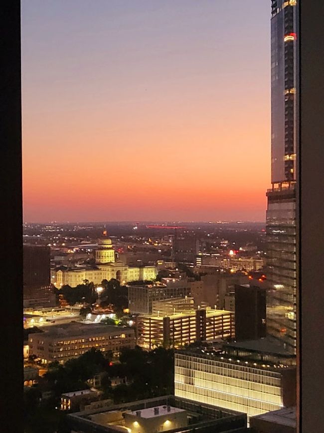 View of sunrise from primary bedroom | Image 8