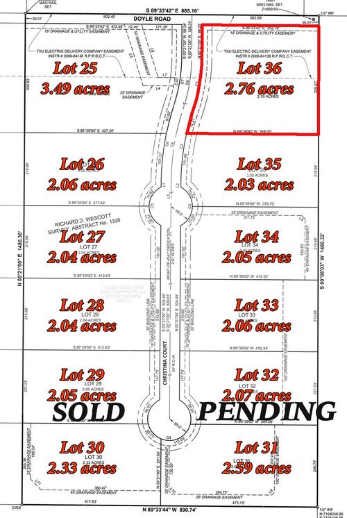 7221 Christina Court, Krum, TX, 76249 | Card Image