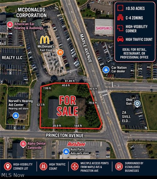 2647 Maple Avenue, Zanesville, OH, 43701 | Card Image