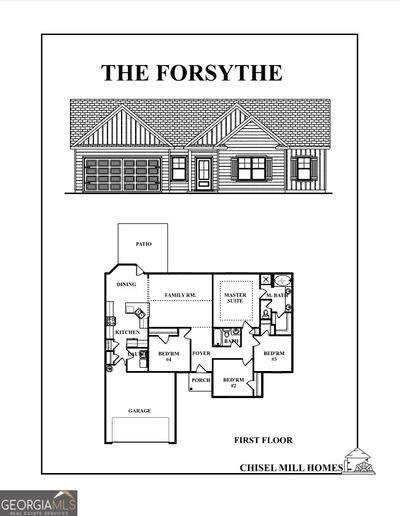 LOT-4 - 78 Charlie Fuller Rd, House other with 4 bedrooms, 2 bathrooms and 2 parking in Grantville GA | Image 2