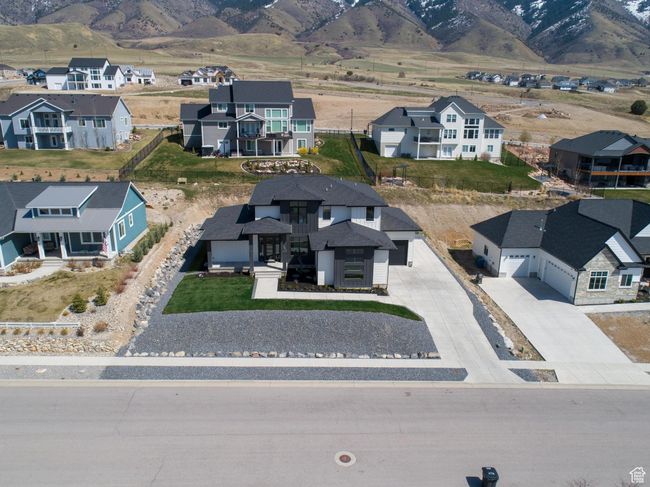 Aerial view with a mountain view and a residential view | Image 77