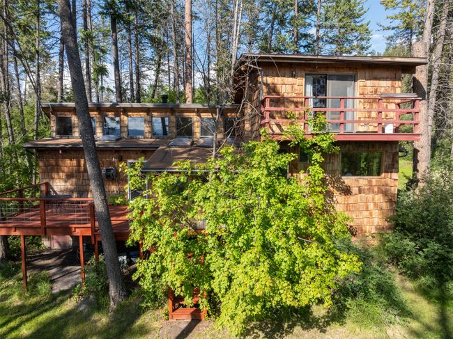 Back of property with a deck | Image 67