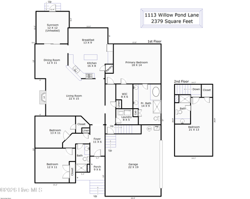 1113 Willow Pond Ln, Leland, NC, 28451-7450 | Card Image