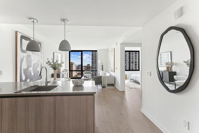 UNIT-2805 - 155 Bay St, Condo with 1 bedrooms, 1 bathrooms and null parking in Jersey City NJ | Image 4