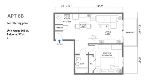 6b-15 St Marks Place, New York City, NY, 10003 | Card Image
