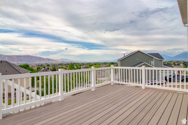 Massive deck with million dollar views of the valley! | Image 19