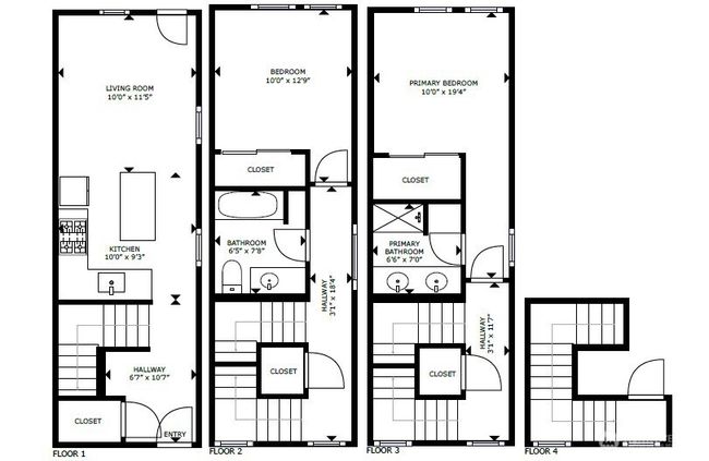 A - 3626 1 St Ave Nw, Townhouse with 2 bedrooms, 2 bathrooms and null parking in Seattle WA | Image 27