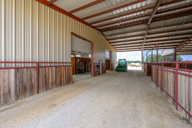 Covered trailer parking by arena | Image 10