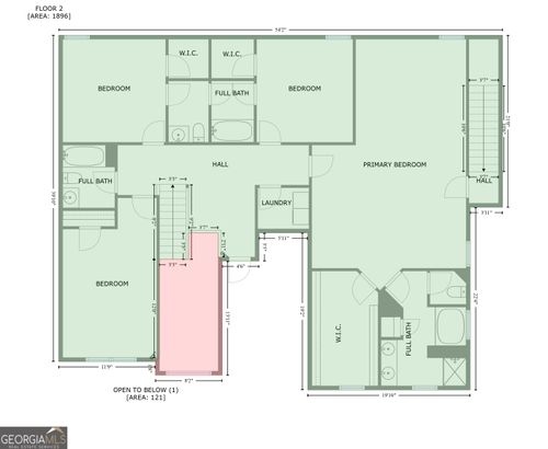 3854 Busby Mill Ct, Ellenwood, GA, 30294-2053 | Card Image