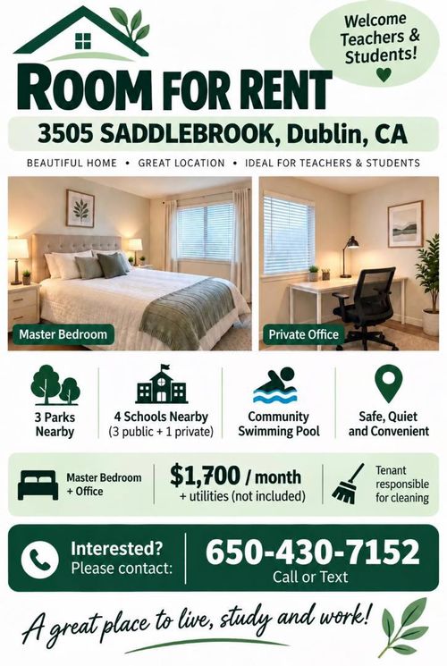 3505 Saddlebrook Pl, Dublin, CA, 94568-8744 | Card Image
