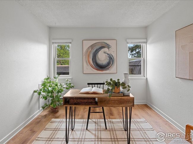 2nd bedroom set up as office | Image 17