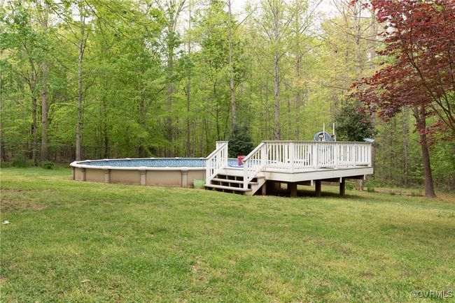 Above ground pool and deck | Image 43