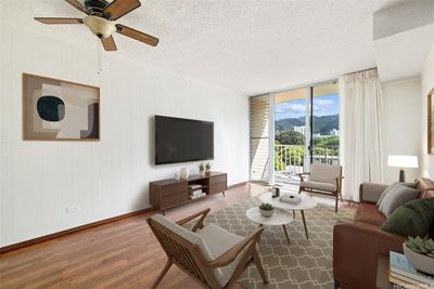 802 - 1415 Punahou Street, Home with 2 bedrooms, 1 bathrooms and 1 parking in Honolulu HI | Image 2