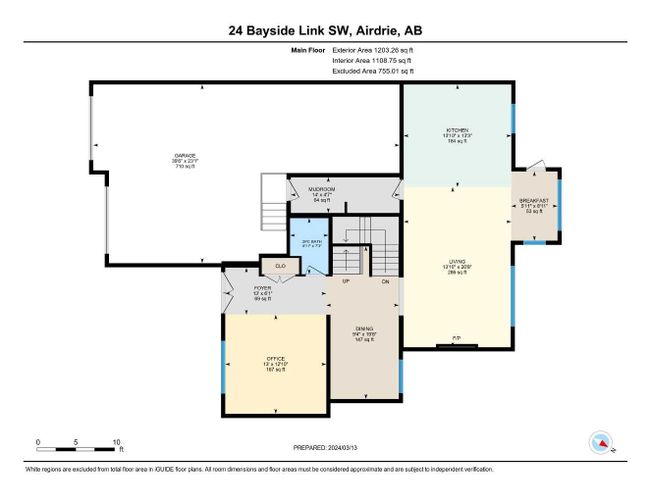 24 Bayside Link Sw, Home with 4 bedrooms, 3 bathrooms and 5 parking in Airdrie AB | Image 48