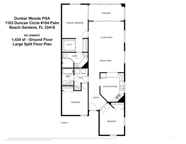APT-104 - 1103 Duncan Cir, Condo with 3 bedrooms, 2 bathrooms and null parking in Palm Beach Gardens FL | Image 44