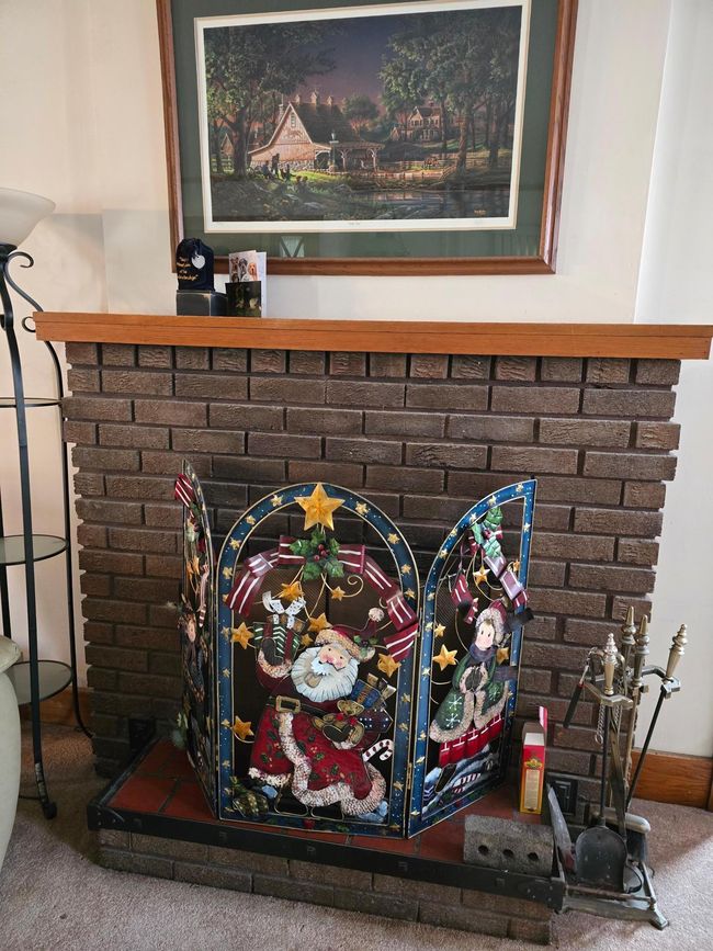 Wood burning fireplace is perfect to cozy up to on those cold winter nights! | Image 7