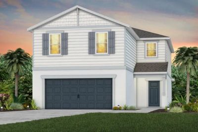 Exterior Design. Artistic rendering for this new construction home. Pictures are for illustrative purposes only. Elevations, colors and options may vary. | Image 1