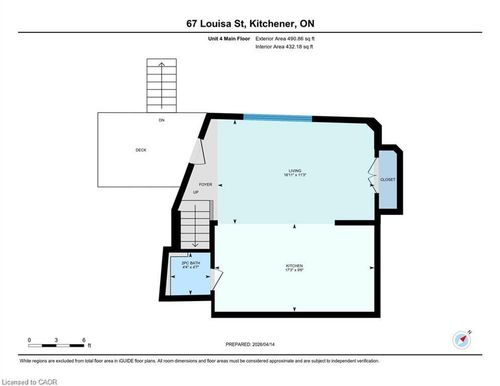d-67 Louisa St, Kitchener, ON, N2H5L9 | Card Image