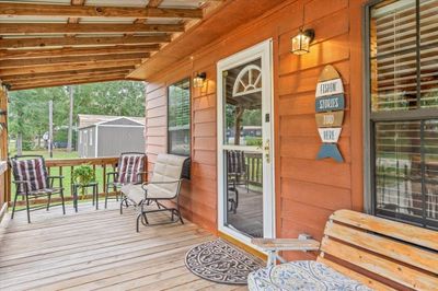 Welcome to this cozy cabin in the woods, this property is fully furnished & move-in ready! | Image 1