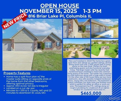 816 Briar Lake Pl, Columbia, IL, 62236-2774 | Card Image