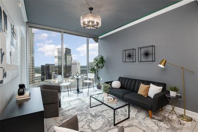 3505 - 210 Church Street, Condo with 2 bedrooms, 2 bathrooms and null parking in Charlotte NC | Image 1