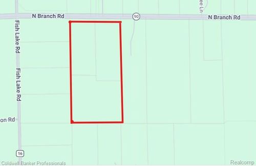 VL N Branch Road, Deerfield Township, MI, 48461 | Card Image