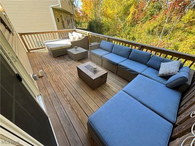 Deck featuring an outdoor living space | Image 3